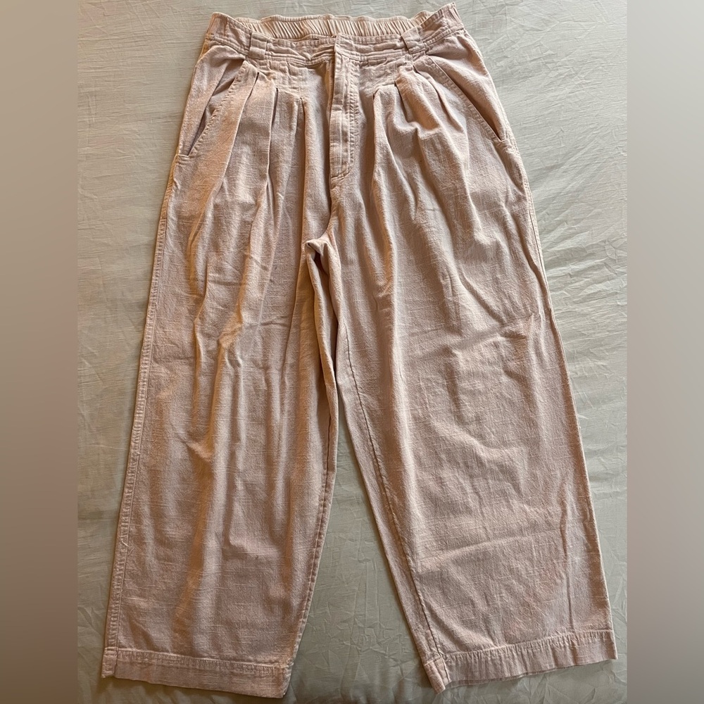 Free People Tapered-front Trousers.